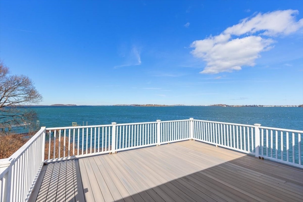 55 Whiton Avenue Hingham, MA 02043 - Photo 28 of 30 a view of a balcony with wooden floor
