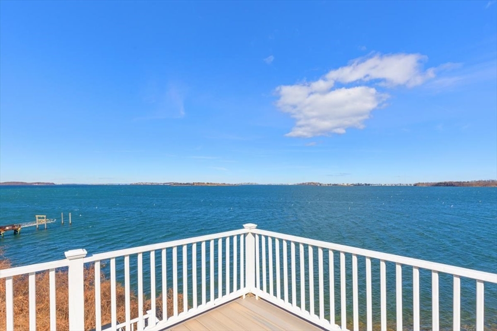 55 Whiton Avenue Hingham, MA 02043 - Photo 29 of 30 a balcony with an ocean view
