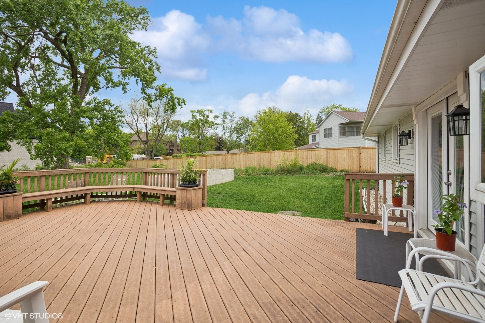2050 Beechnut Road Northbrook, IL 60062 - Photo 13 of 18 a view of balcony with deck and wooden floor
