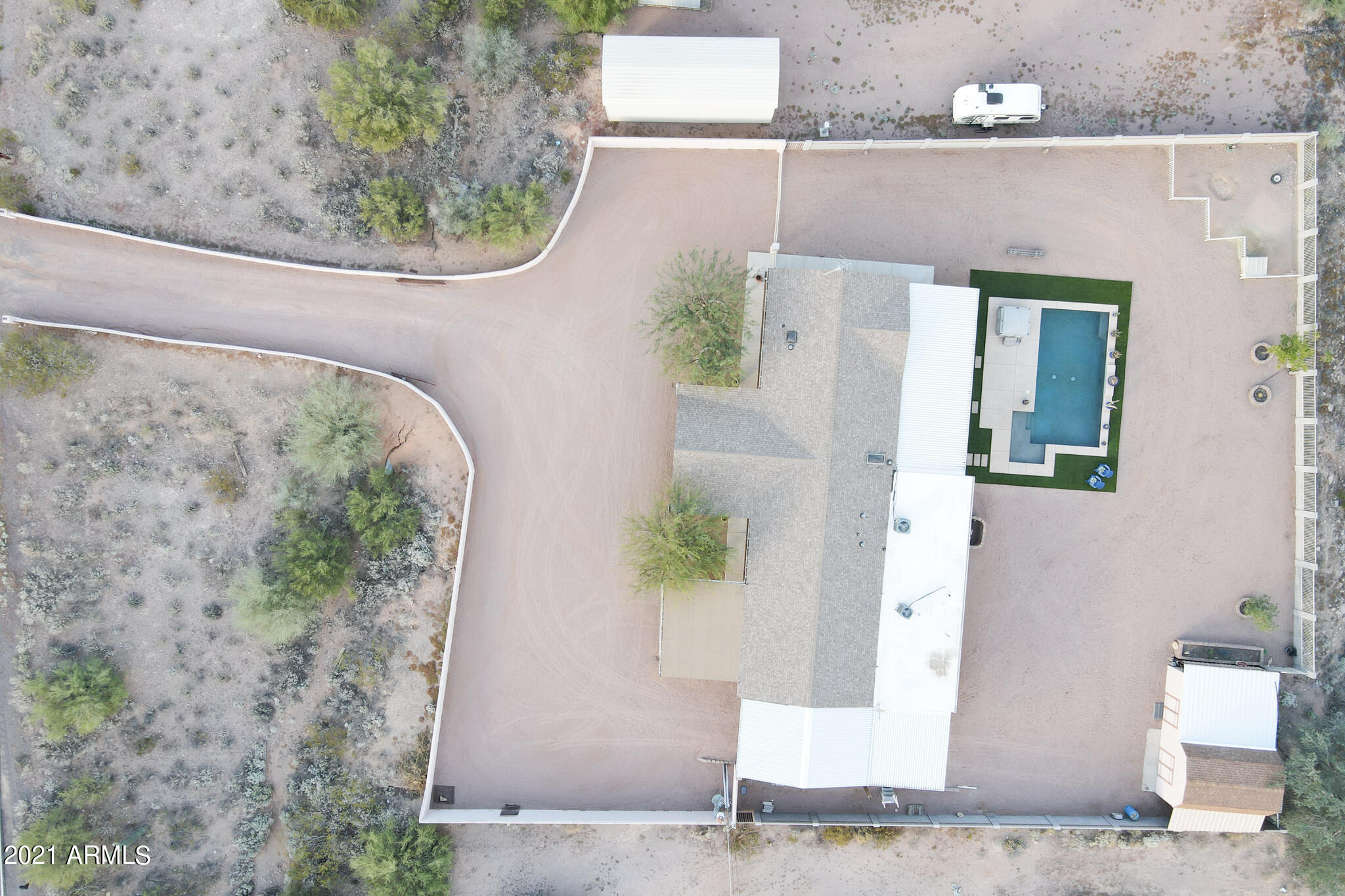 73 South Hilton Road Apache Junction, AZ 85119 - Photo 55 of 66 Hilton-Aerial-8