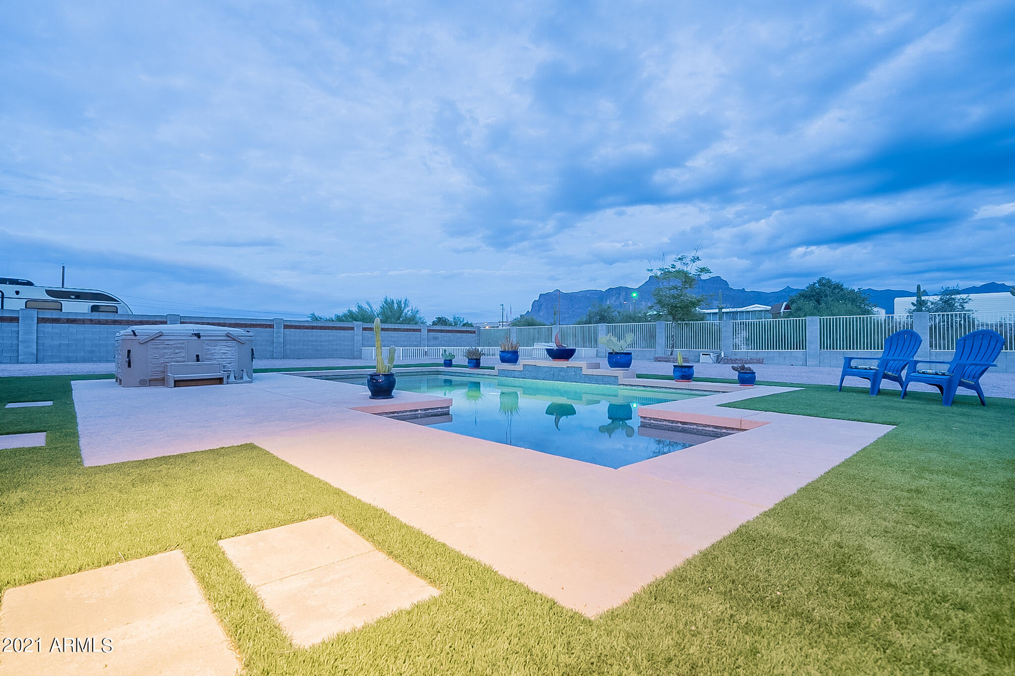 73 South Hilton Road Apache Junction, AZ 85119 - Photo 65 of 66 Hilton-Twilight-12