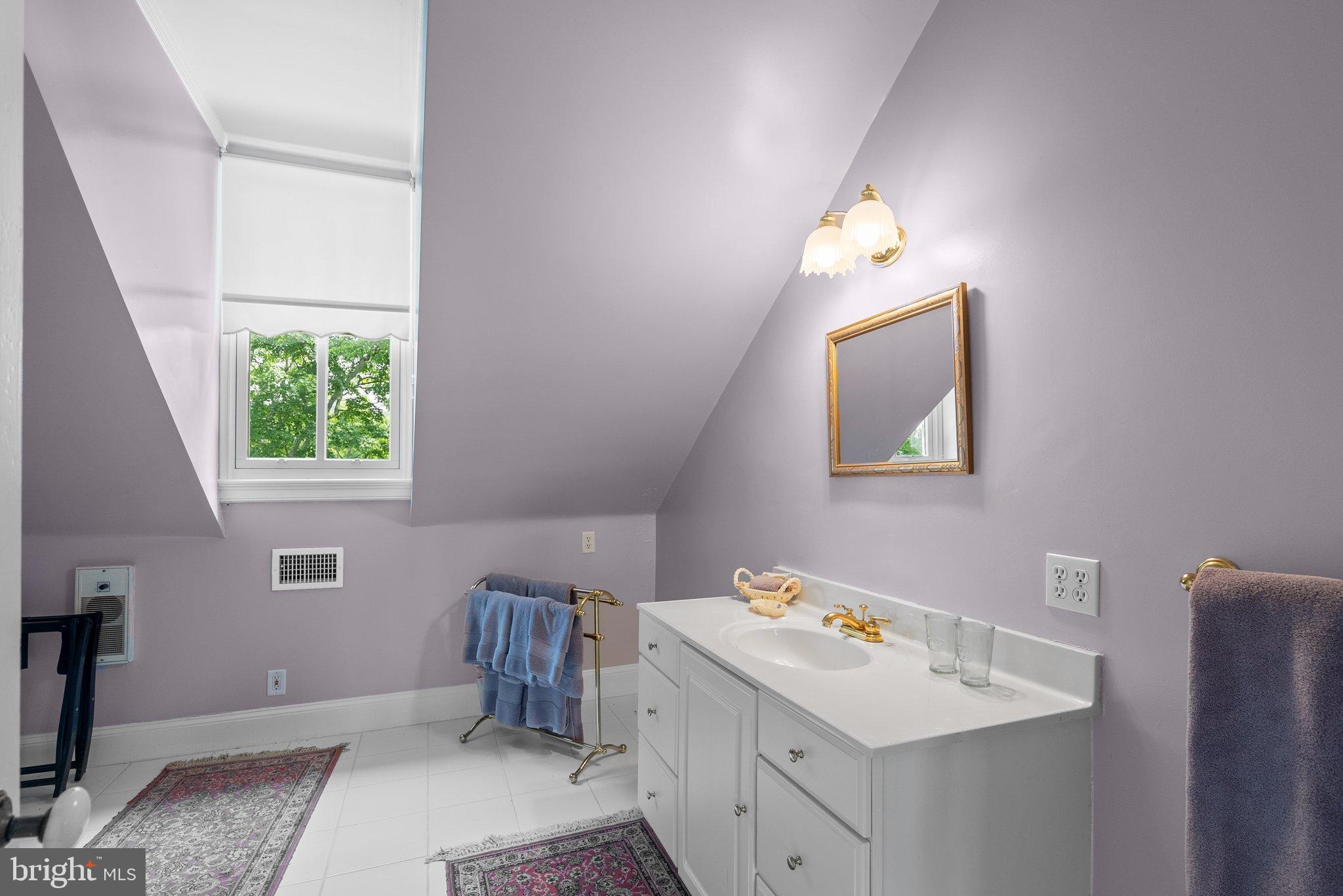 15701 Dr Bowen Road Aquasco, MD 20608 - Photo 46 of 89 Charming bathroom with elegant lavender hues