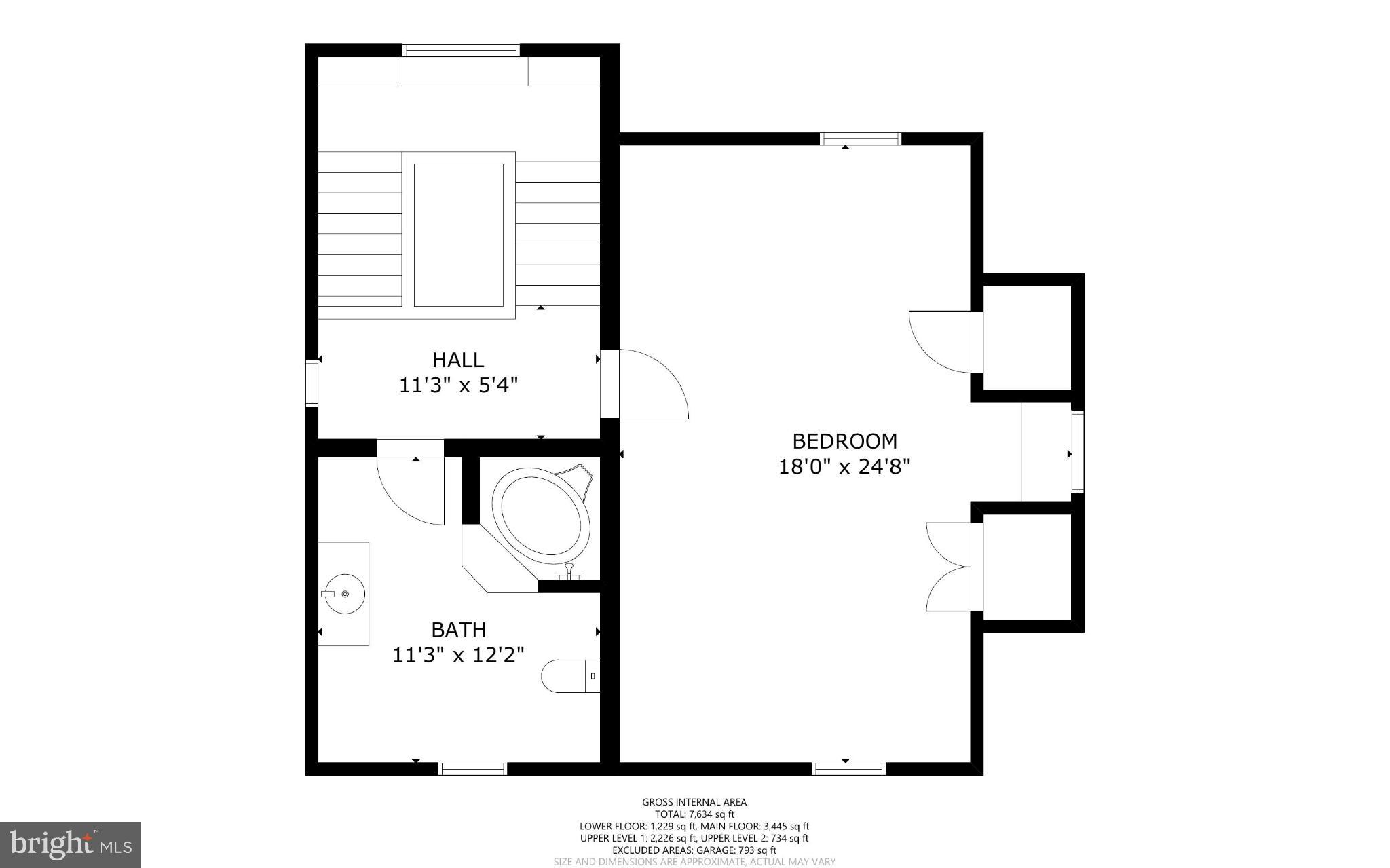 15701 Dr Bowen Road Aquasco, MD 20608 - Photo 88 of 89 Main Residence Floorplan: Upper Level 2