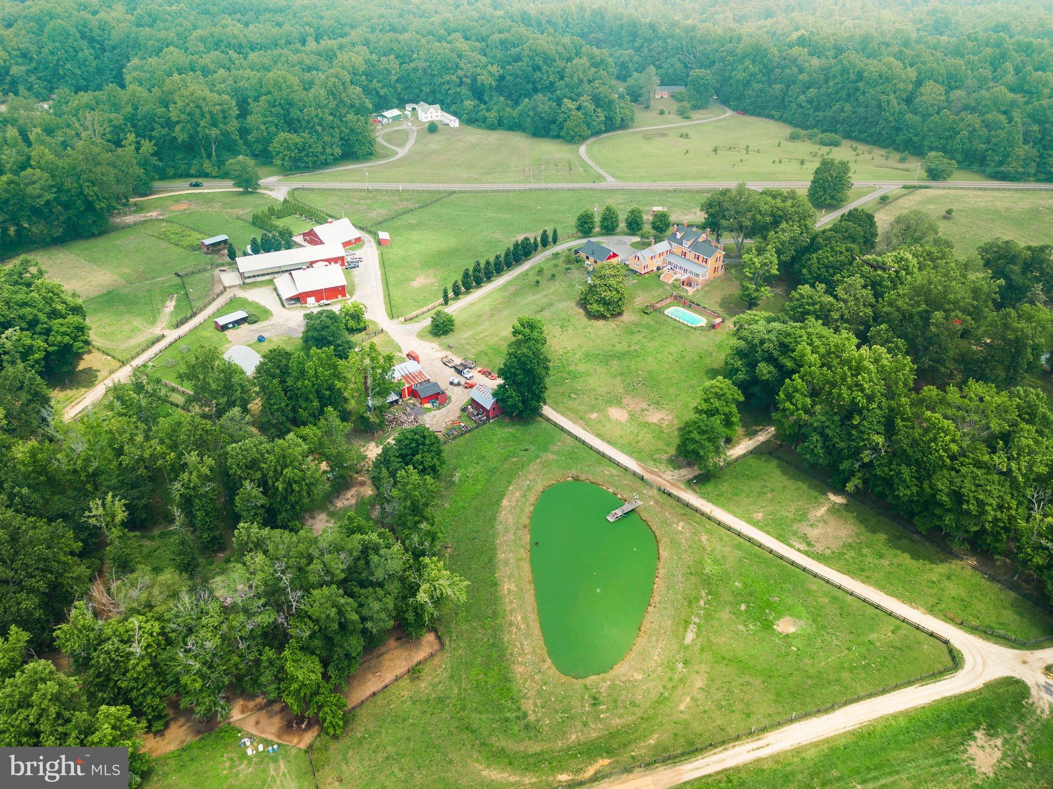 15701 Dr Bowen Road Aquasco, MD 20608 - Photo 83 of 89 an aerial view of a house