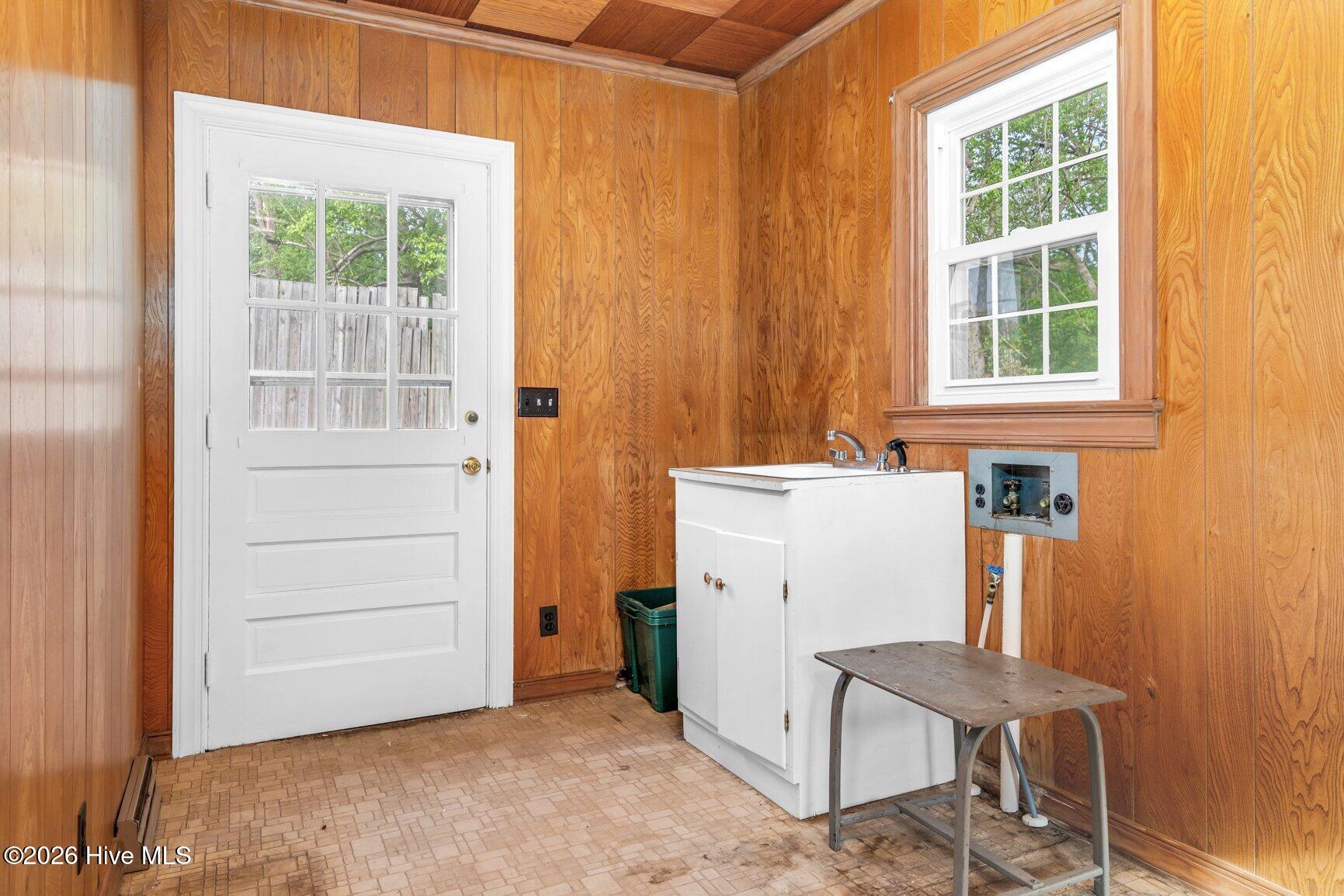 701 East Nash Street Spring Hope, NC 27882 - Photo 24 of 34 Farm Style Sink and Washer Dryer Hook Up