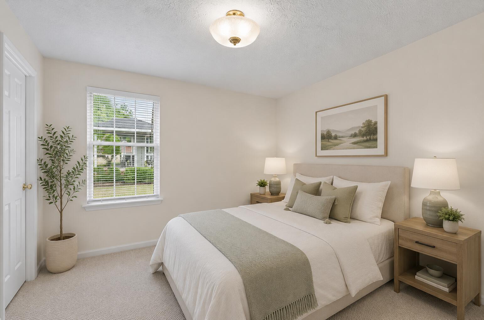 211 Spring Forest Circle Aiken, SC 29803 - Photo 23 of 36 a bedroom with a bed and a window