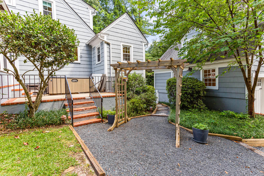 540 East Morganton Road Southern Pines, NC 28387 - Photo 54 of 60 Stairs to Patio and Hot Tub