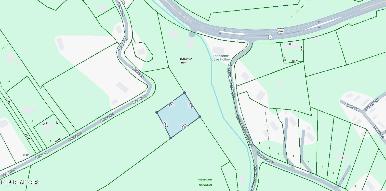 Moore Lane Powell, TN 37849 - Photo 3 of 4 Map overlay1