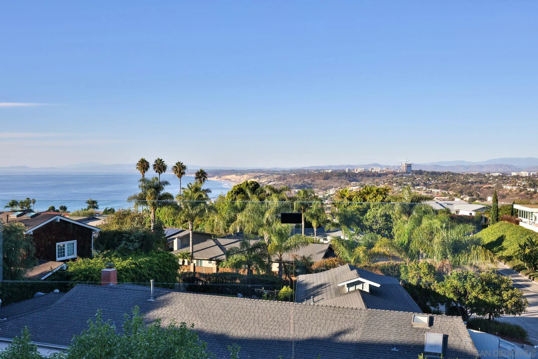 2364 Rue Adriane La Jolla, CA 92037 - Photo 27 of 27 an aerial view of a house with a yard and lake view