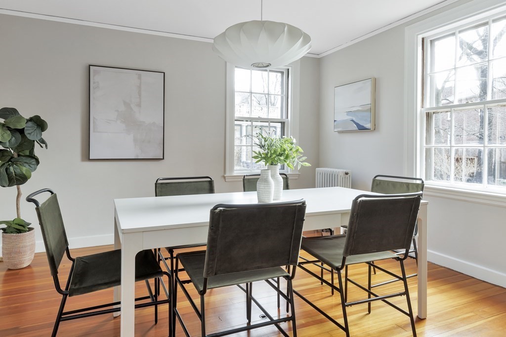 10 Shady Hill Square Cambridge, MA 02138 - Photo 6 of 37 a dining room with furniture and window