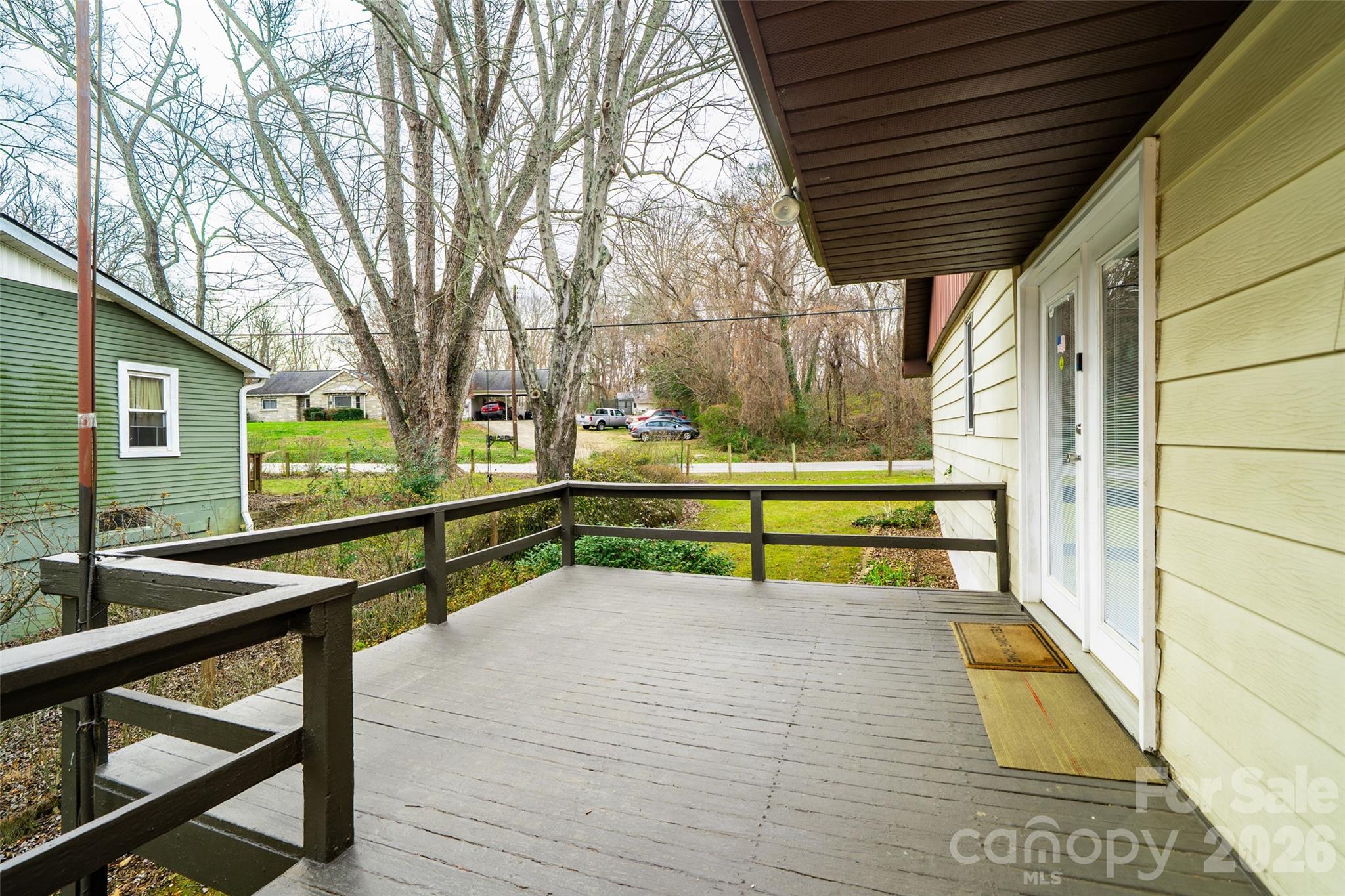 298 School Road East Asheville, NC 28803 - Photo 5 of 27 a view of outdoor space with seating