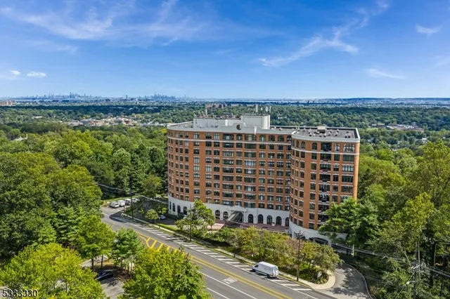a front view of a building