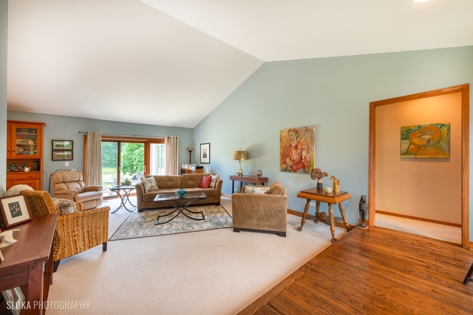 2920 Springbrook Road Crystal Lake, IL 60012 - Photo 3 of 39 a living room with furniture large window and wooden floor