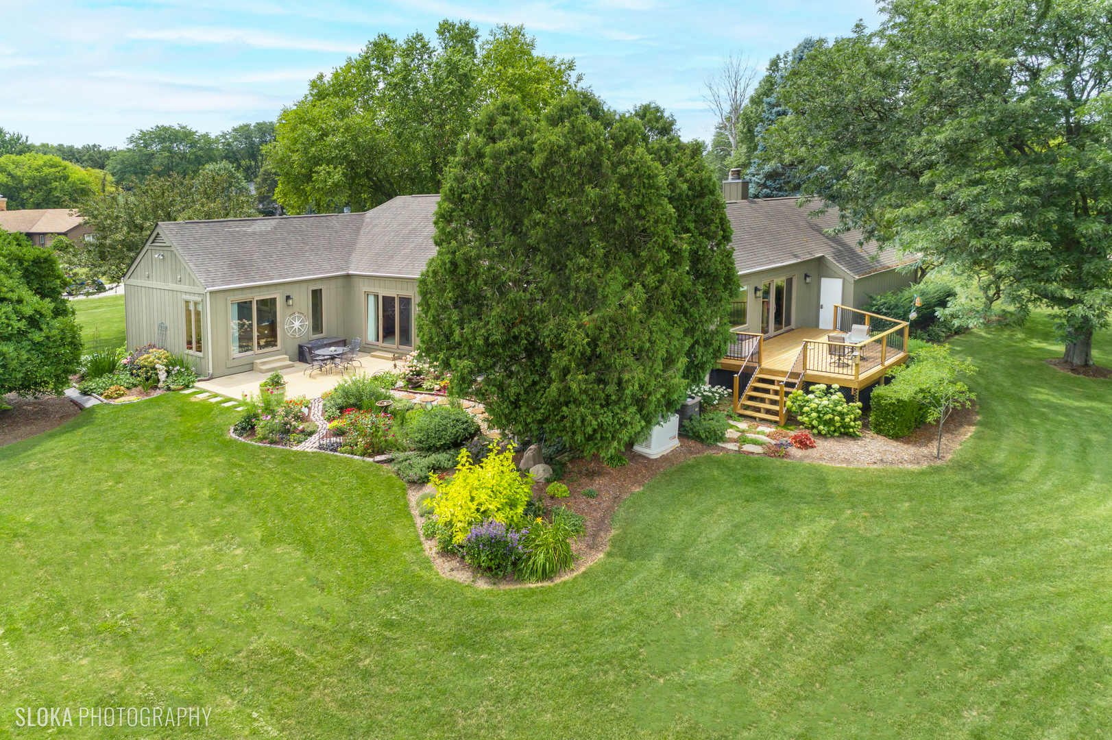 2920 Springbrook Road Crystal Lake, IL 60012 - Photo 32 of 39 a front view of house with yard and green space