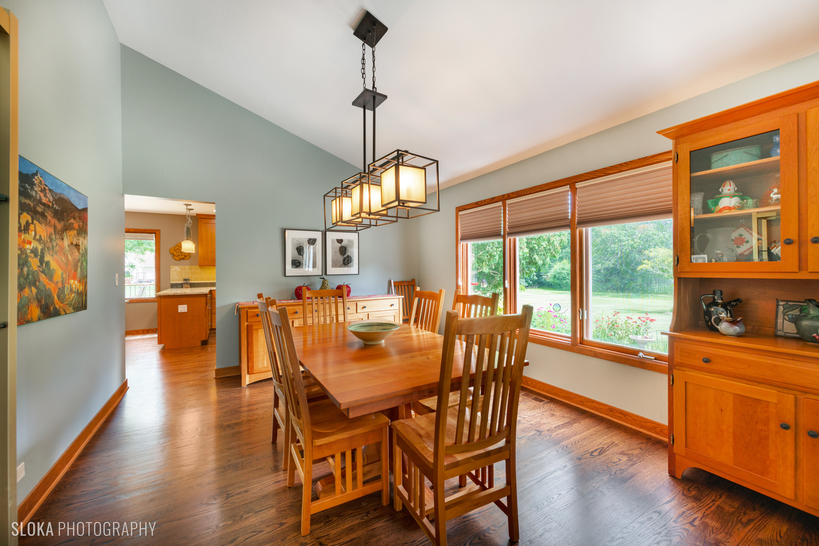 2920 Springbrook Road Crystal Lake, IL 60012 - Photo 5 of 39 a view of a dining room with furniture window and wooden floor