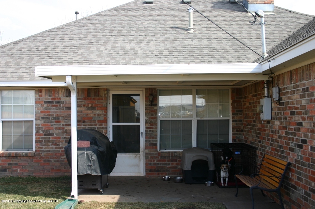 3408 Reeder Drive Amarillo, TX 79119 - Photo 27 of 30 Back Porch