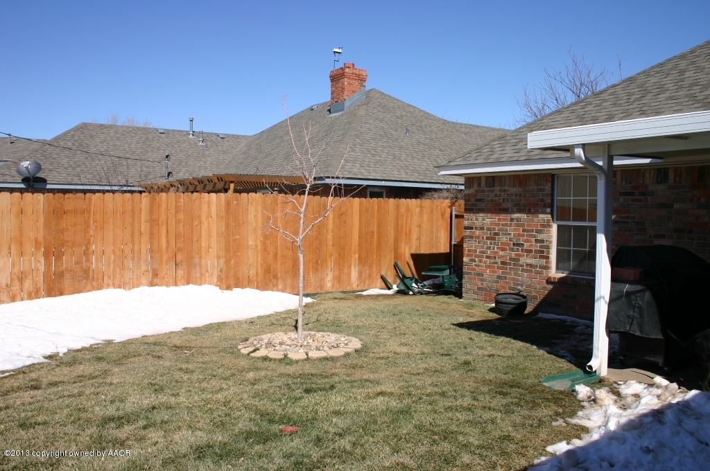 3408 Reeder Drive Amarillo, TX 79119 - Photo 28 of 30 Backyard