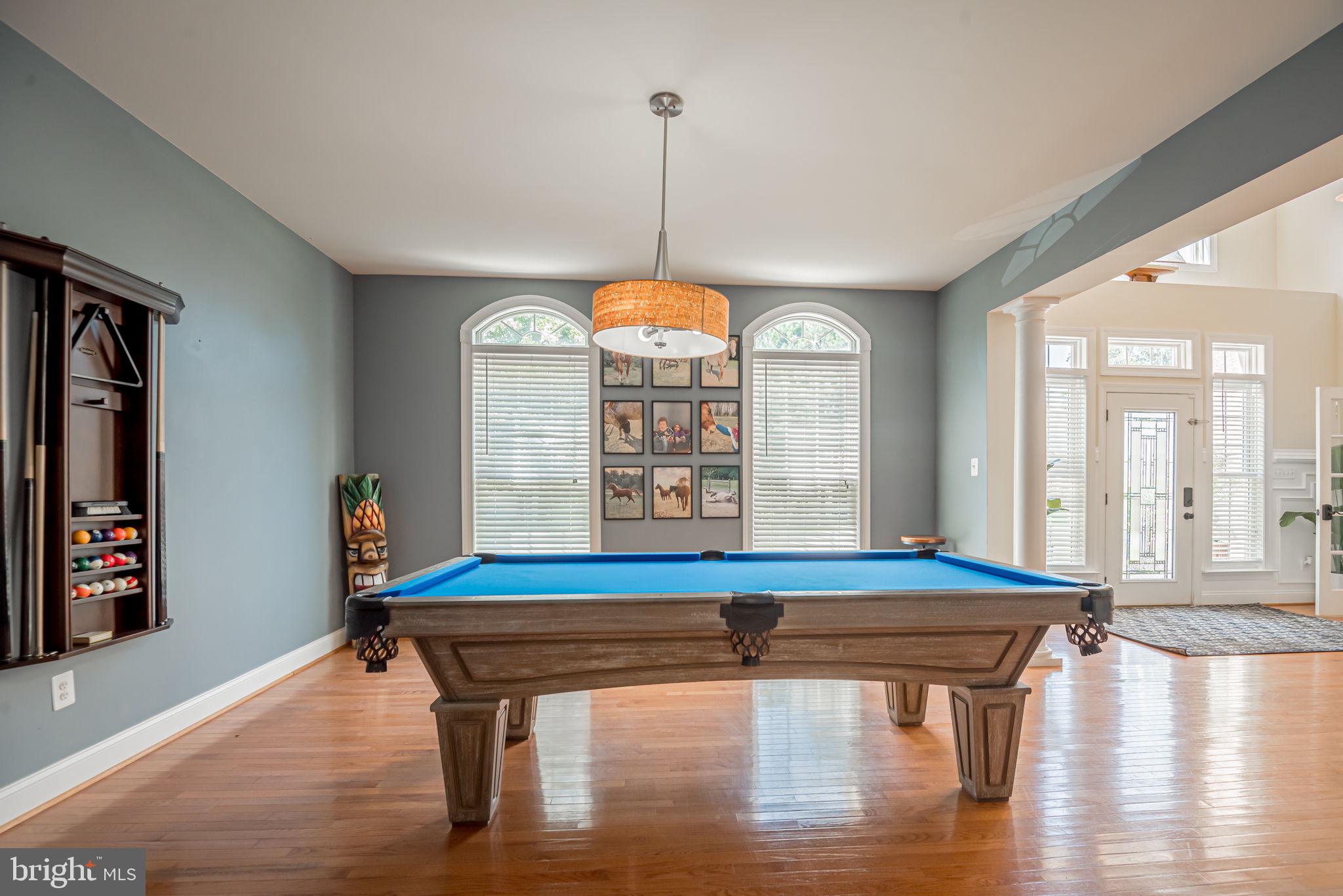 125 Cornwall Road Rehoboth Beach, DE 19971 - Photo 26 of 52 a room with pool table and windows