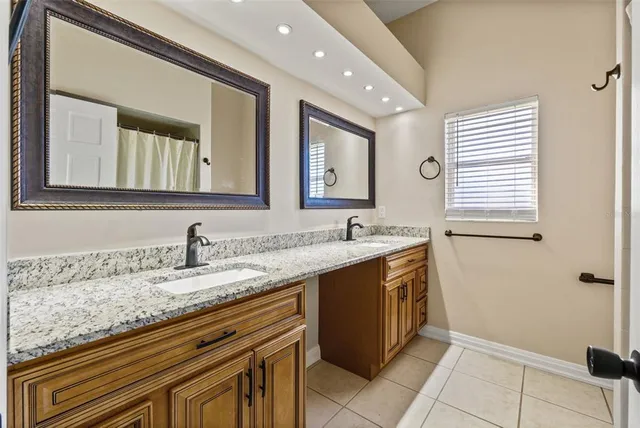 a house view with a outdoor space