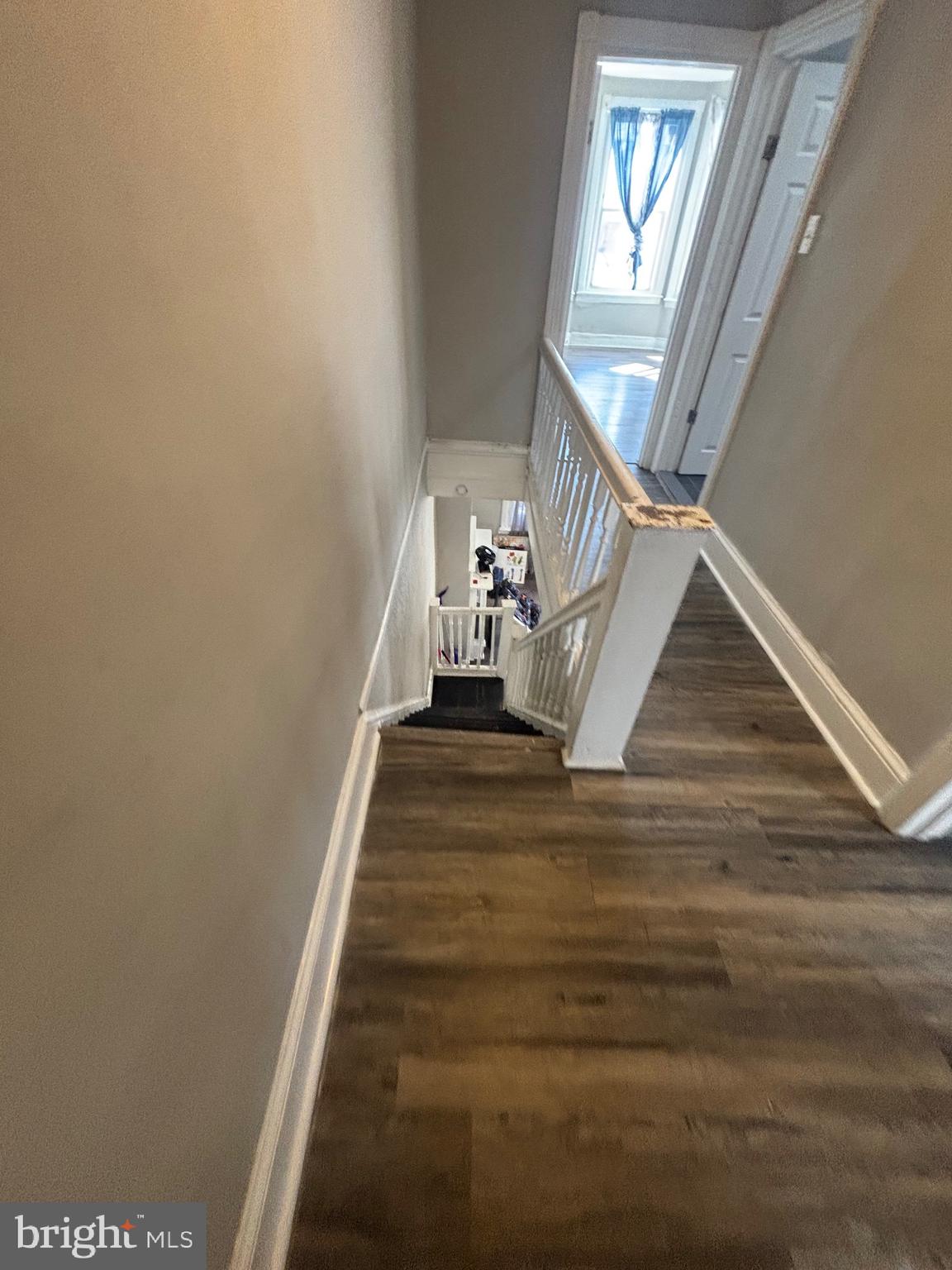 5807 Master Street Philadelphia, PA 19131 - Photo 8 of 21 a view of entryway and hall with wooden floor