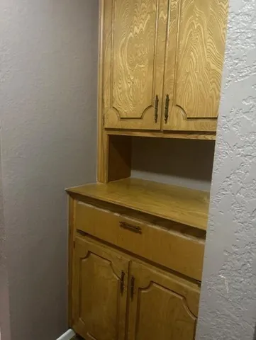 a close up view of washer and dryer