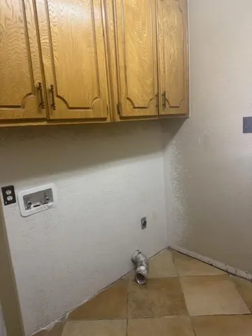 a bathroom with a window