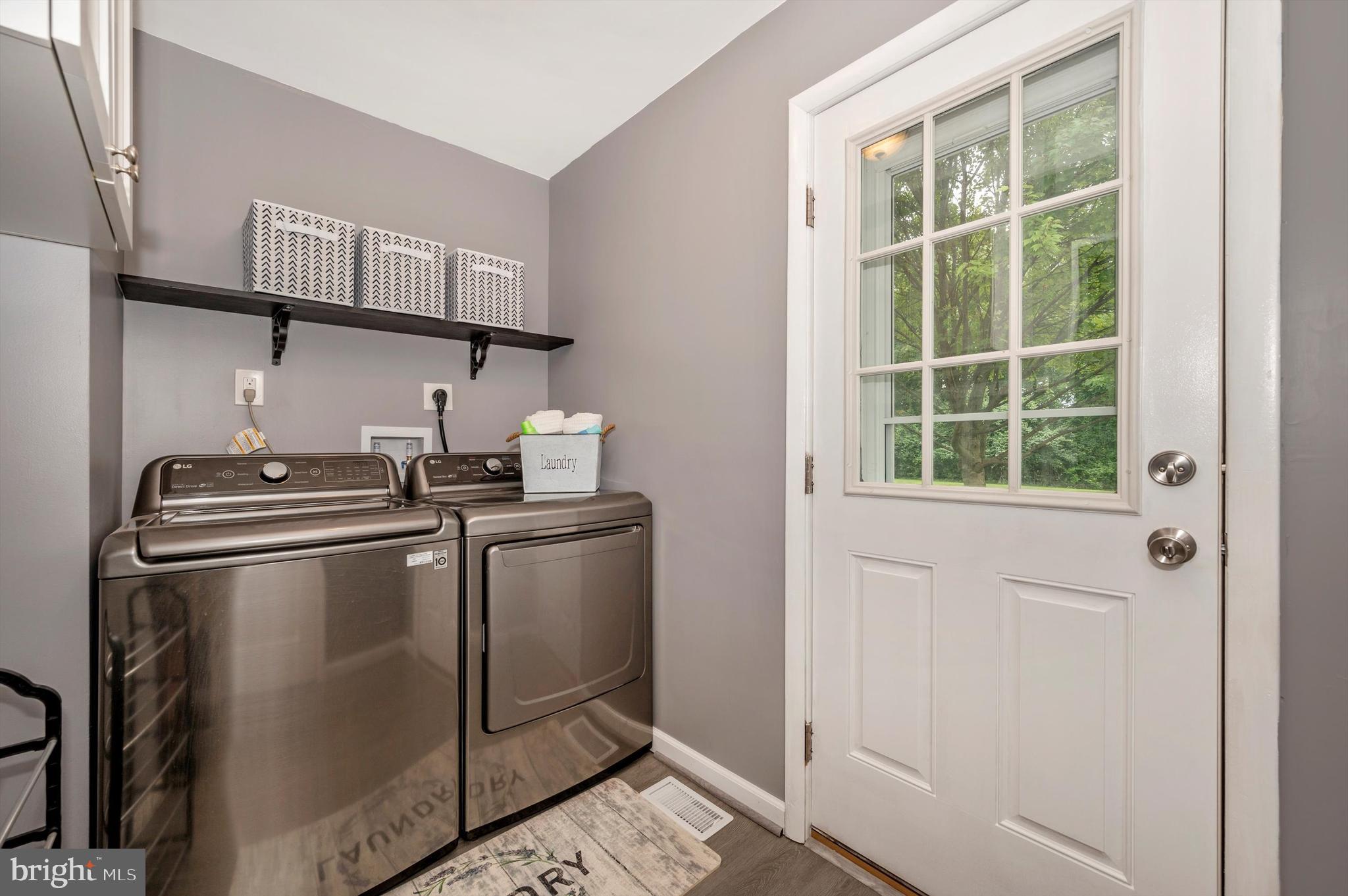 429 Quaker Hill Road Union Bridge, MD 21791 - Photo 20 of 43 Main Level Laundry/Mud Room & Door to Rear Yard