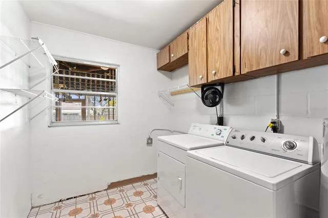 a view of an empty room with sliding door