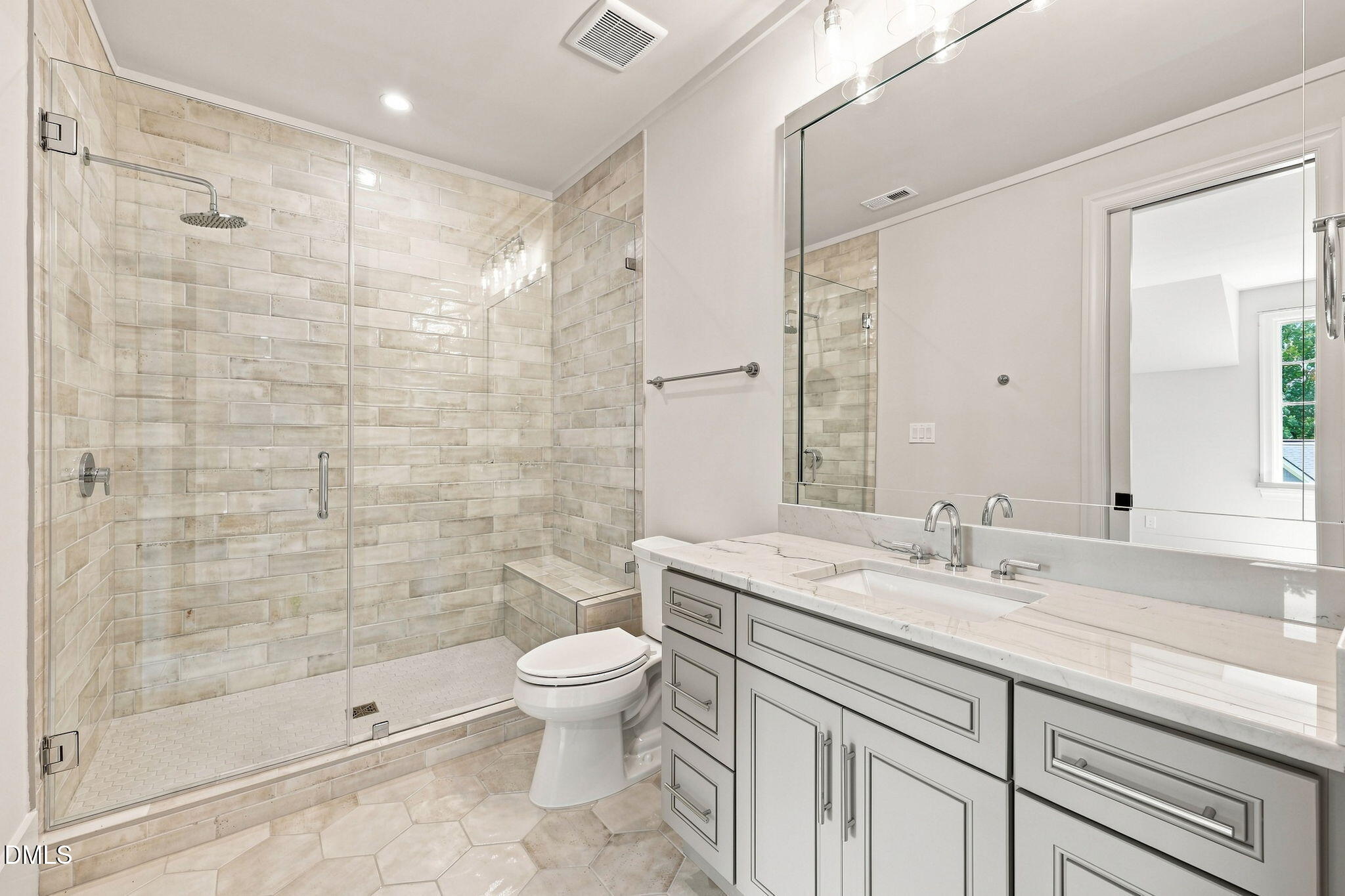 822 Pebblebrook Drive Raleigh, NC 27609 - Photo 43 of 70 Bedroom 4 En-Suite Bath