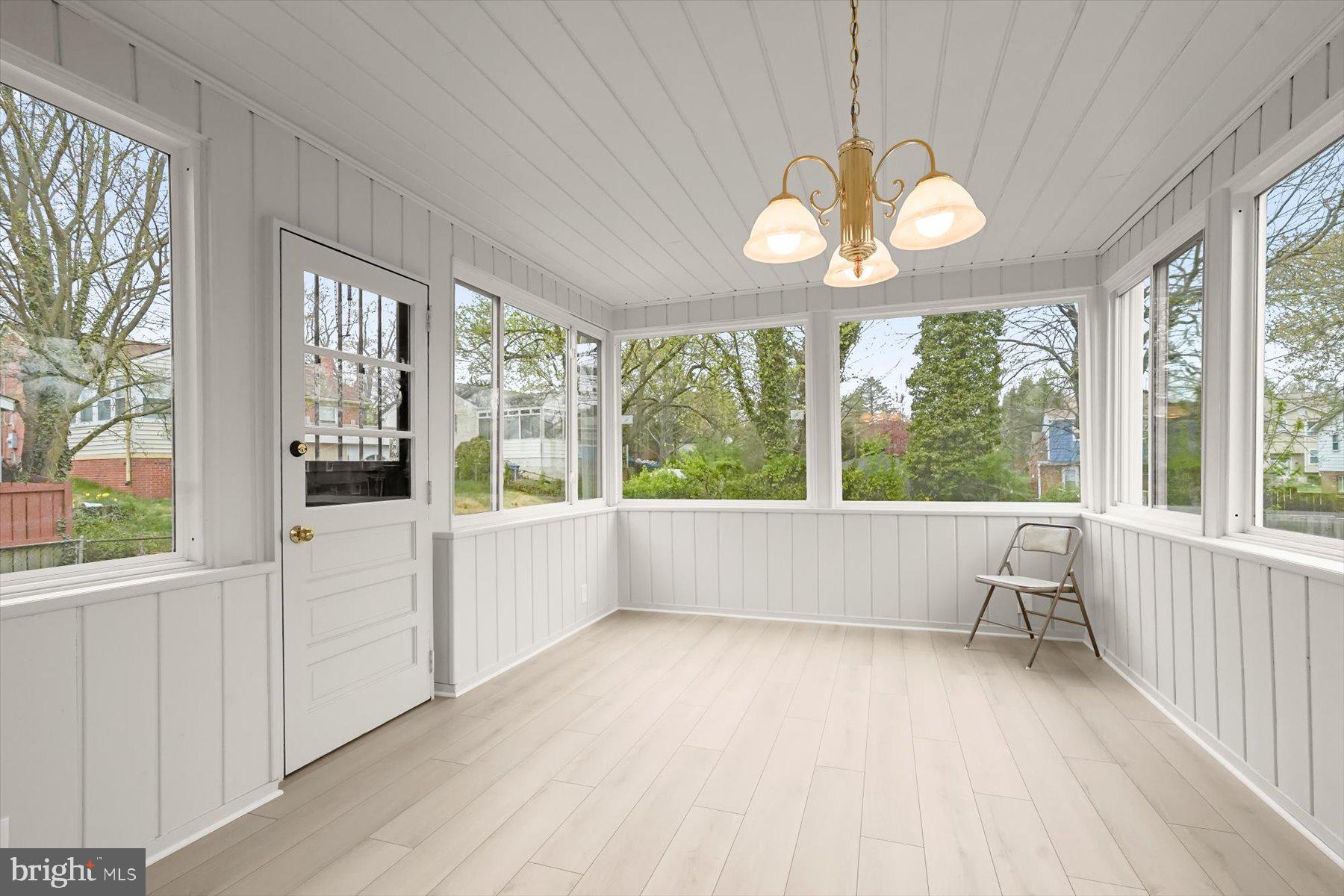 1523 Jasper Street Silver Spring, MD 20902 - Photo 13 of 41 Enclosed porch off Kitchen
