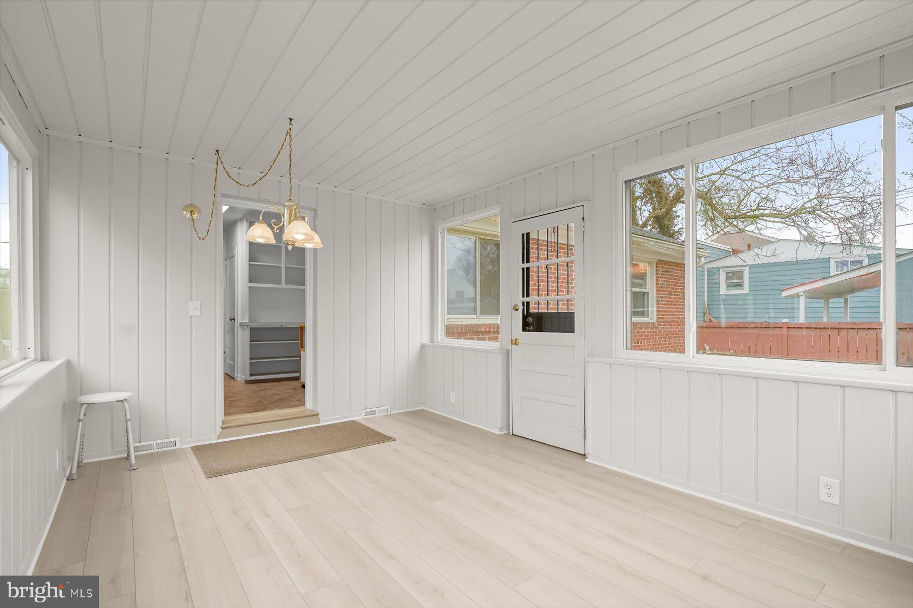 1523 Jasper Street Silver Spring, MD 20902 - Photo 15 of 41 Enclosed porch off Kitchen