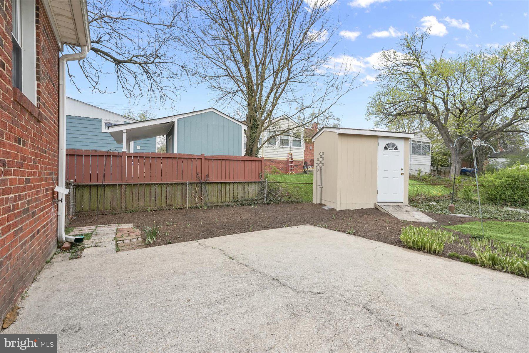 1523 Jasper Street Silver Spring, MD 20902 - Photo 36 of 41 Patio and storage shed