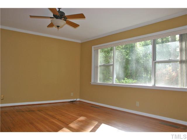 3936 Hope Valley Road Durham, NC 27707 - Photo 3 of 10 Lots of hardwood floors in the living and dining areas plus a large window in the living room make this a comfortable space.