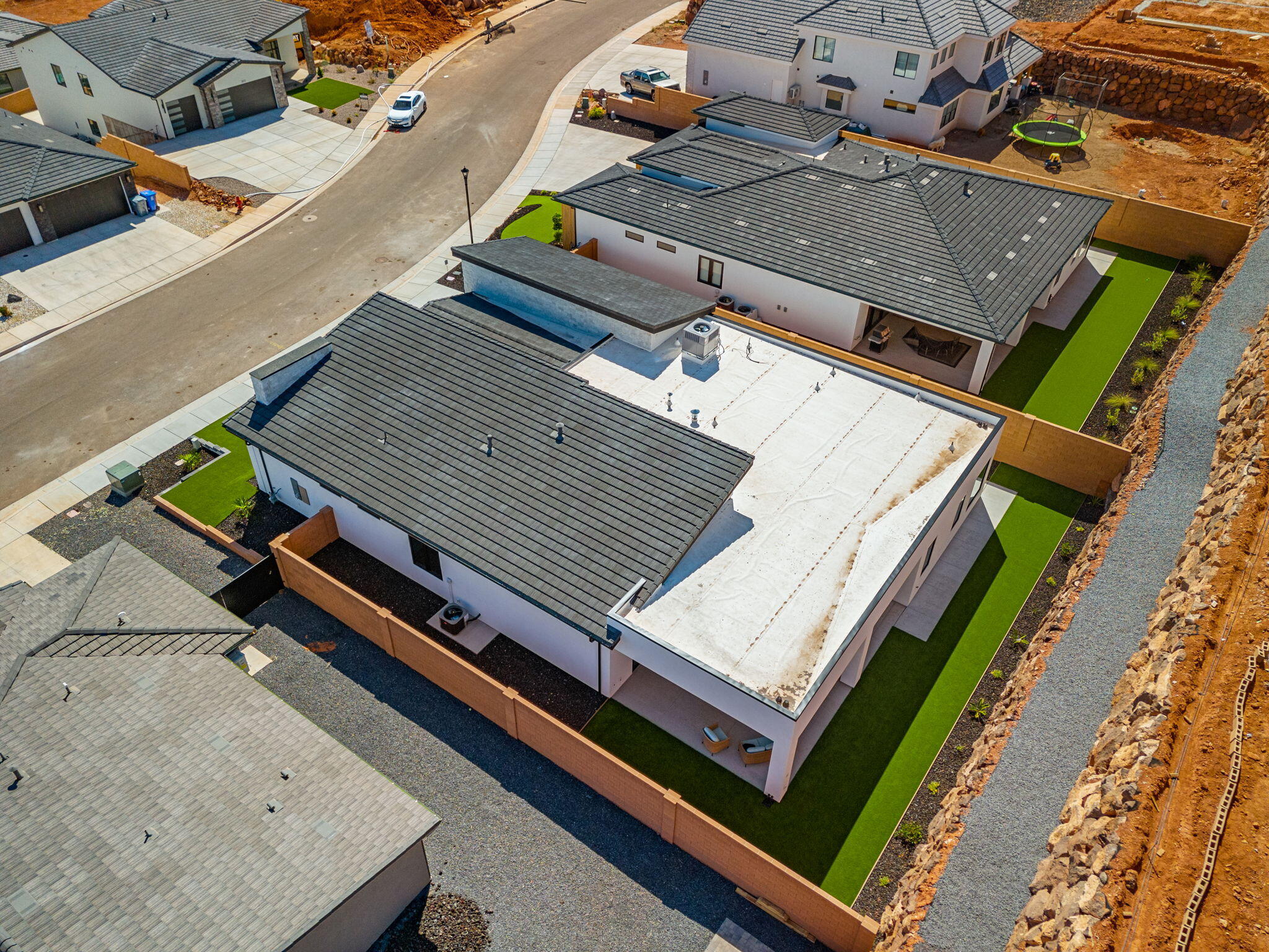 2885 East View Pointe Drive Washington, UT 84780 - Photo 83 of 99 Birds Eye View Exterior Northeast Side of Home