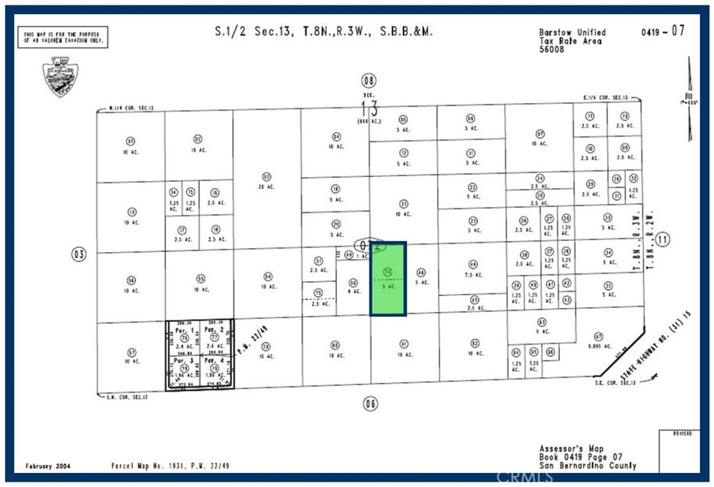 5 Buckboard Road Barstow, CA 92311 - Photo 1 of 1 Gallery Image 1