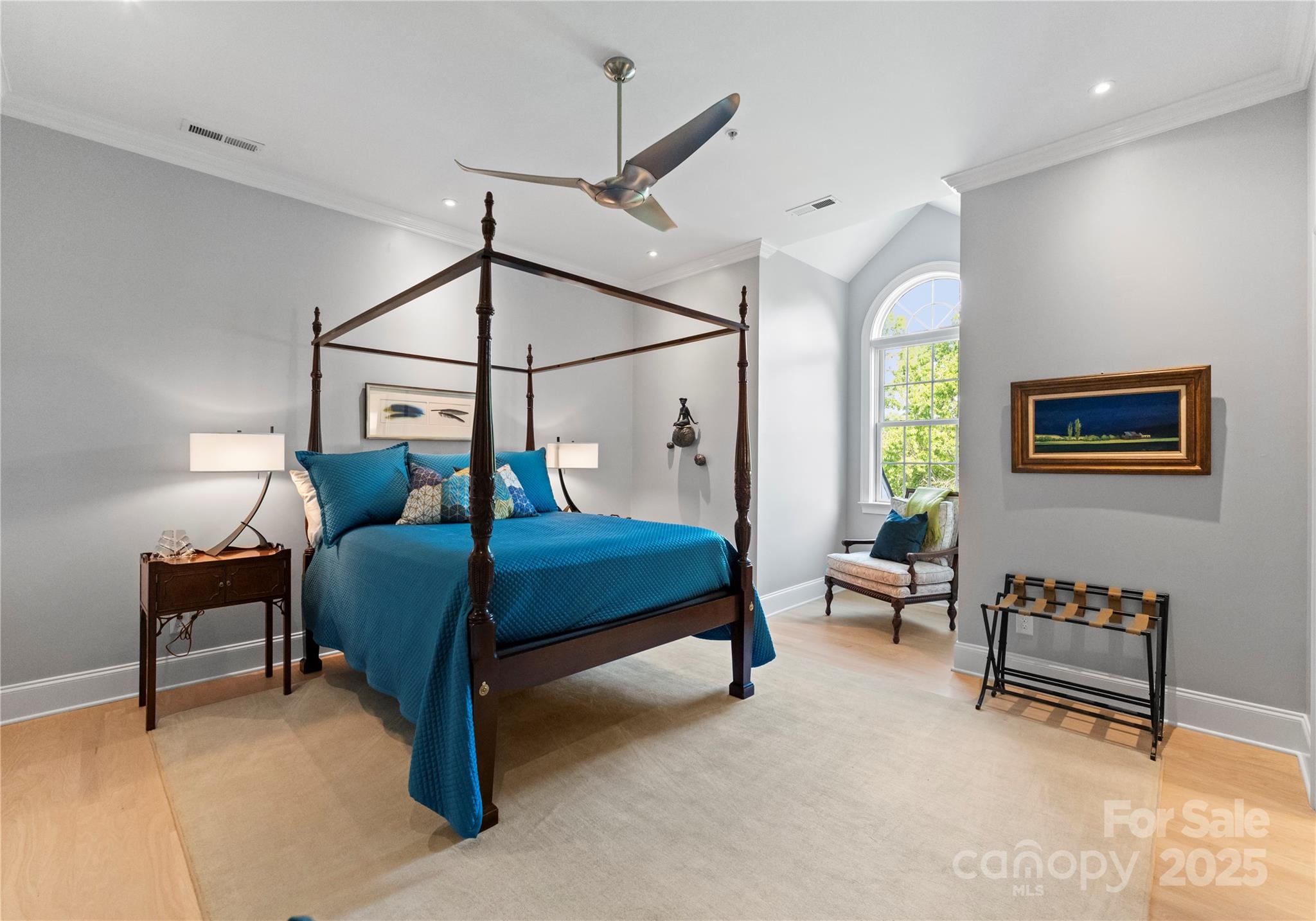 974 Queens Road Charlotte, NC 28207 - Photo 22 of 26 a bedroom with furniture and a window