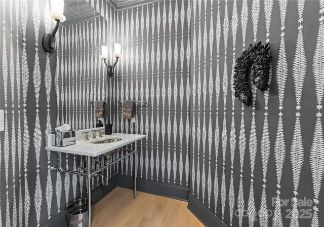 a view of a balcony with door