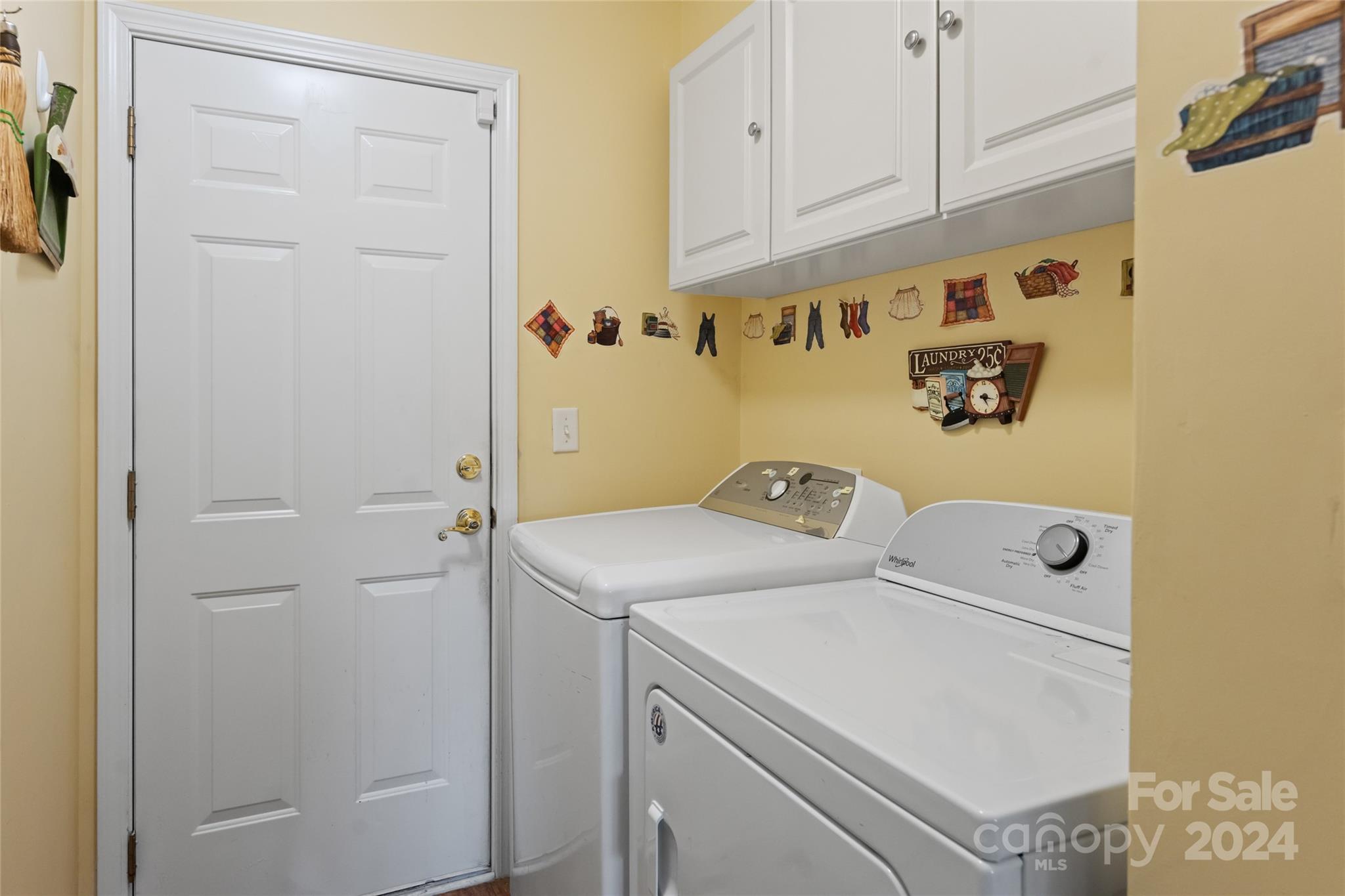 183 Lumber River Road Fletcher, NC 28732 - Photo 15 of 31 a utility room with dryer and washer