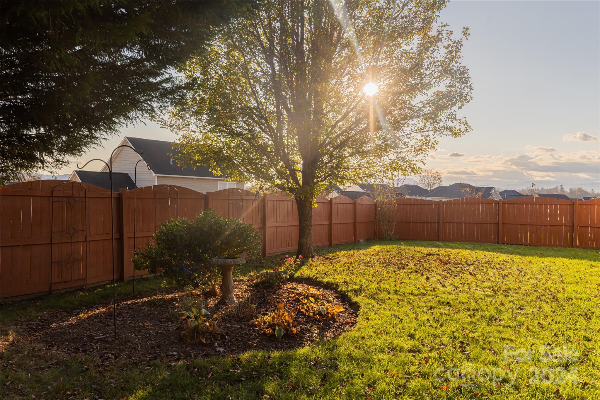 183 Lumber River Road Fletcher, NC 28732 - Photo 29 of 31 a backyard of a house