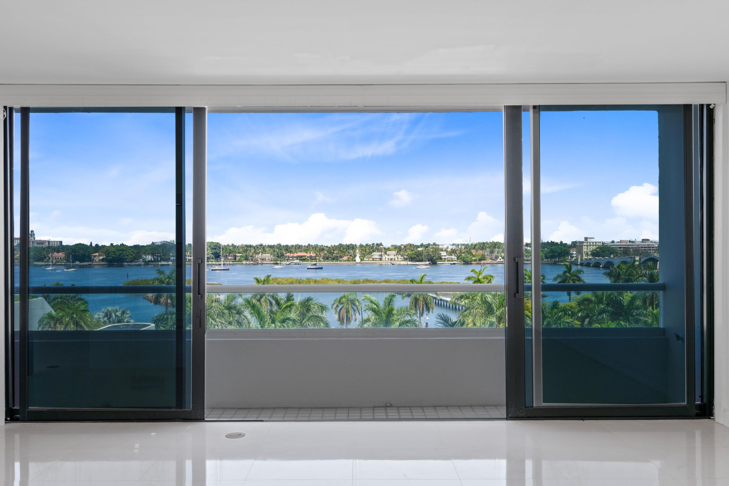 529 South Flagler Drive, Unit 6E West Palm Beach, FL 33401 - Photo 5 of 24 a view of balcony with furniture