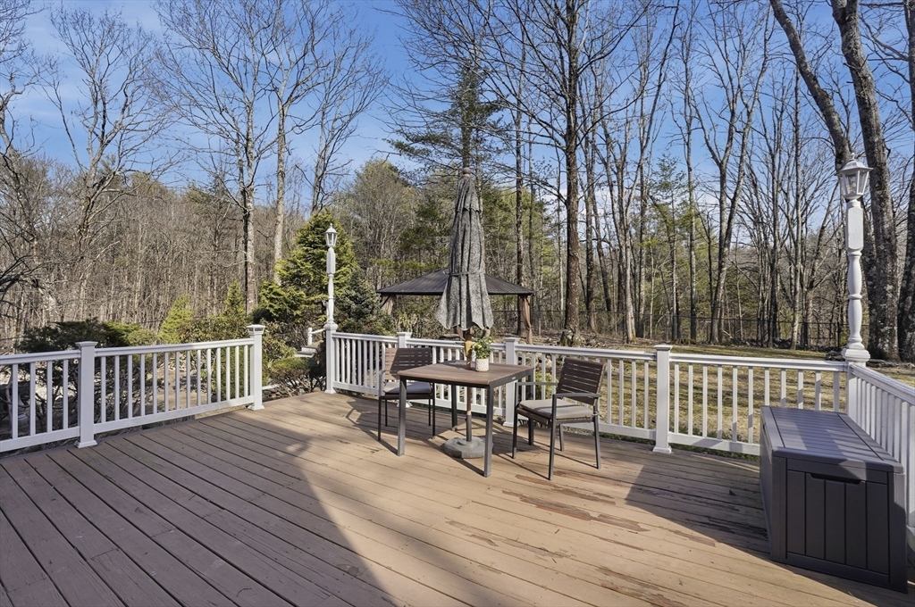 4 Charnock Circle Rutland, MA 01543 - Photo 38 of 42 a view of a deck with furniture