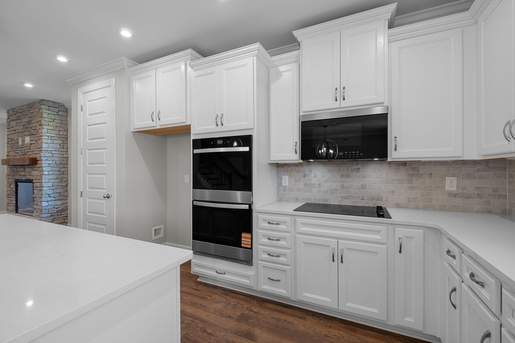 2001 Tee Time Trace Mount Juliet, TN 37122 - Photo 13 of 34 a kitchen with stainless steel appliances white cabinets and a refrigerator