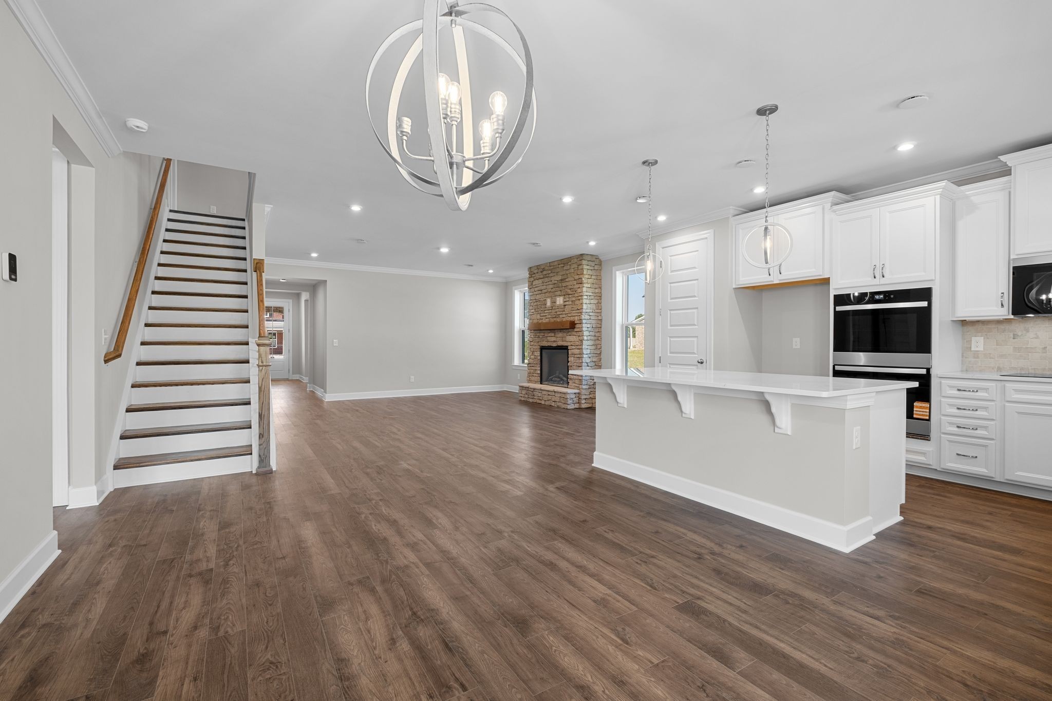 2001 Tee Time Trace Mount Juliet, TN 37122 - Photo 10 of 34 a view of kitchen with cabinets and wooden floor