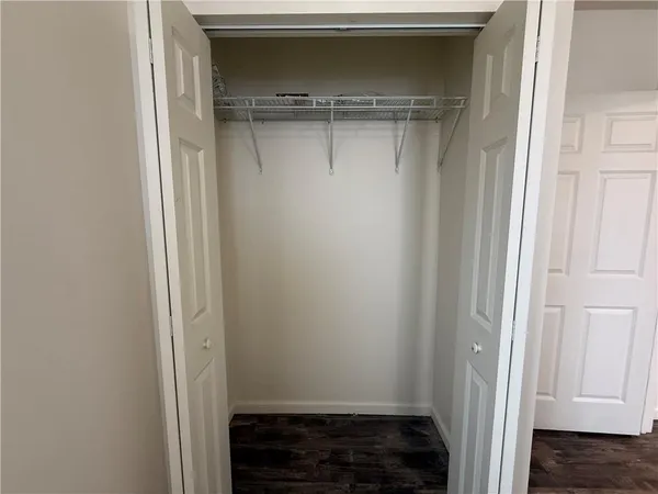a view of a door