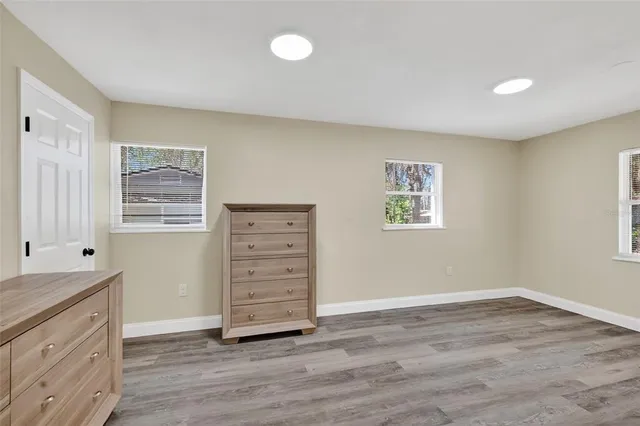 a room with furniture and a window