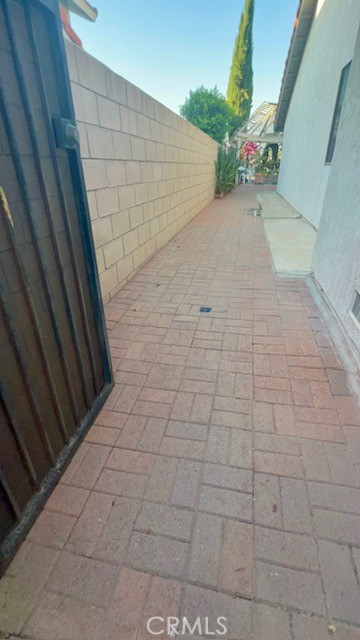 1455 Cresta Road Corona, CA 92879 - Photo 27 of 31 Security Side Gate and hand laid bricks.