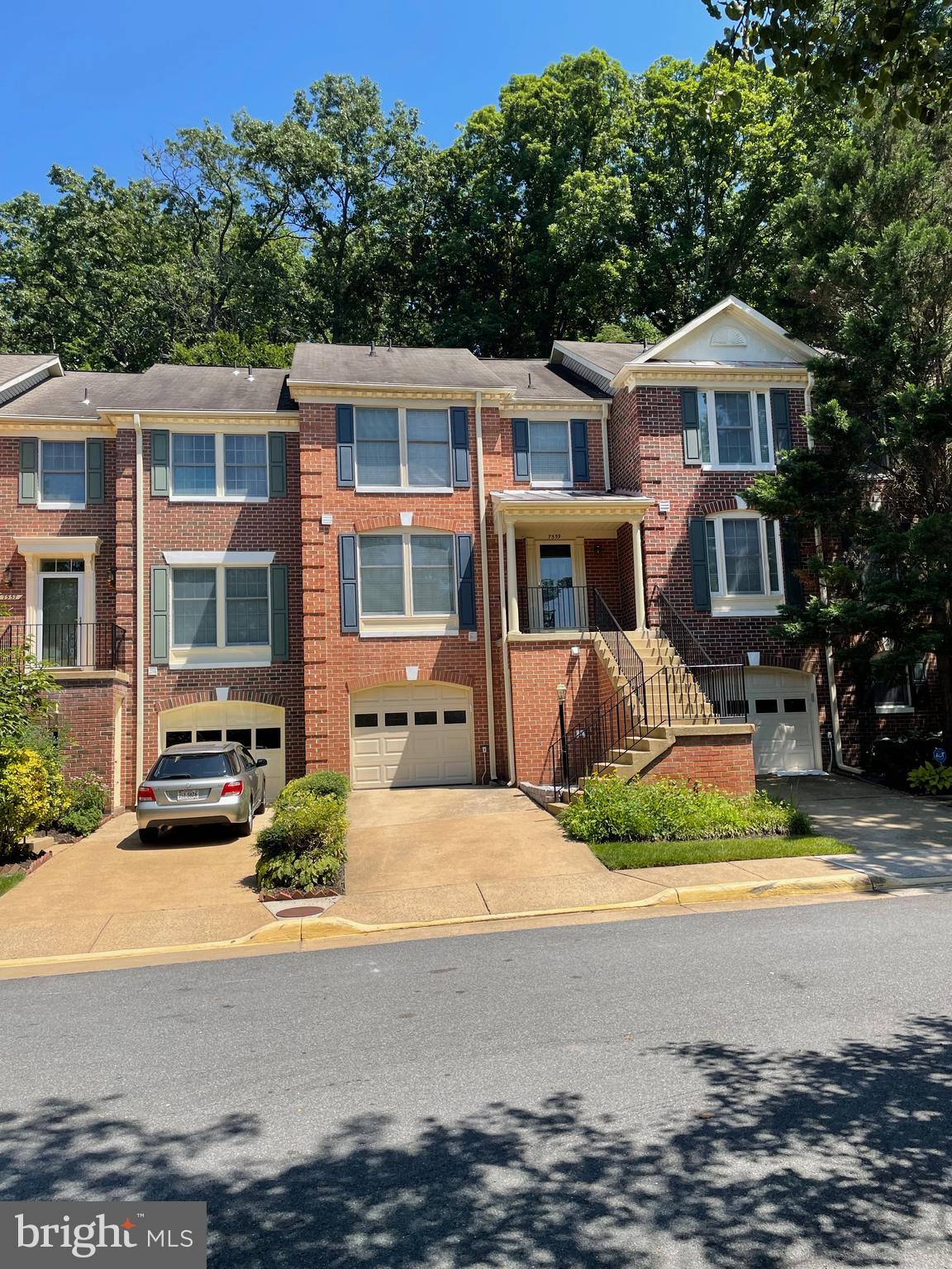 7559 Westmore Drive Springfield, VA 22150 - Photo 2 of 42 Brick Townhome backs to wods