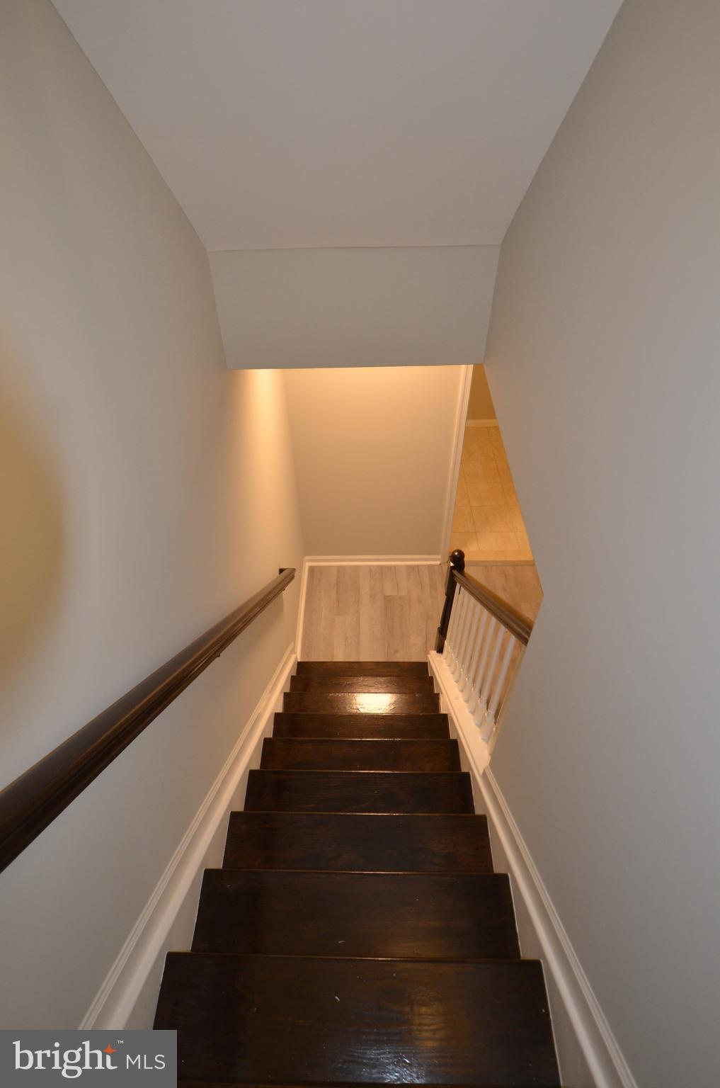 7559 Westmore Drive Springfield, VA 22150 - Photo 33 of 42 Steps to Lower Level also in Lovely Espresso wood