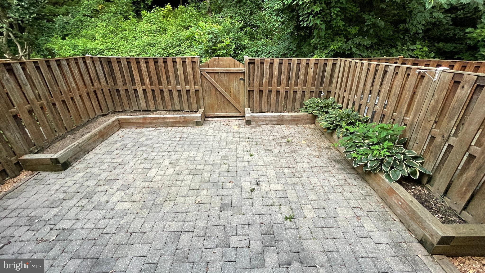 7559 Westmore Drive Springfield, VA 22150 - Photo 40 of 42 Very private patio with wooded view