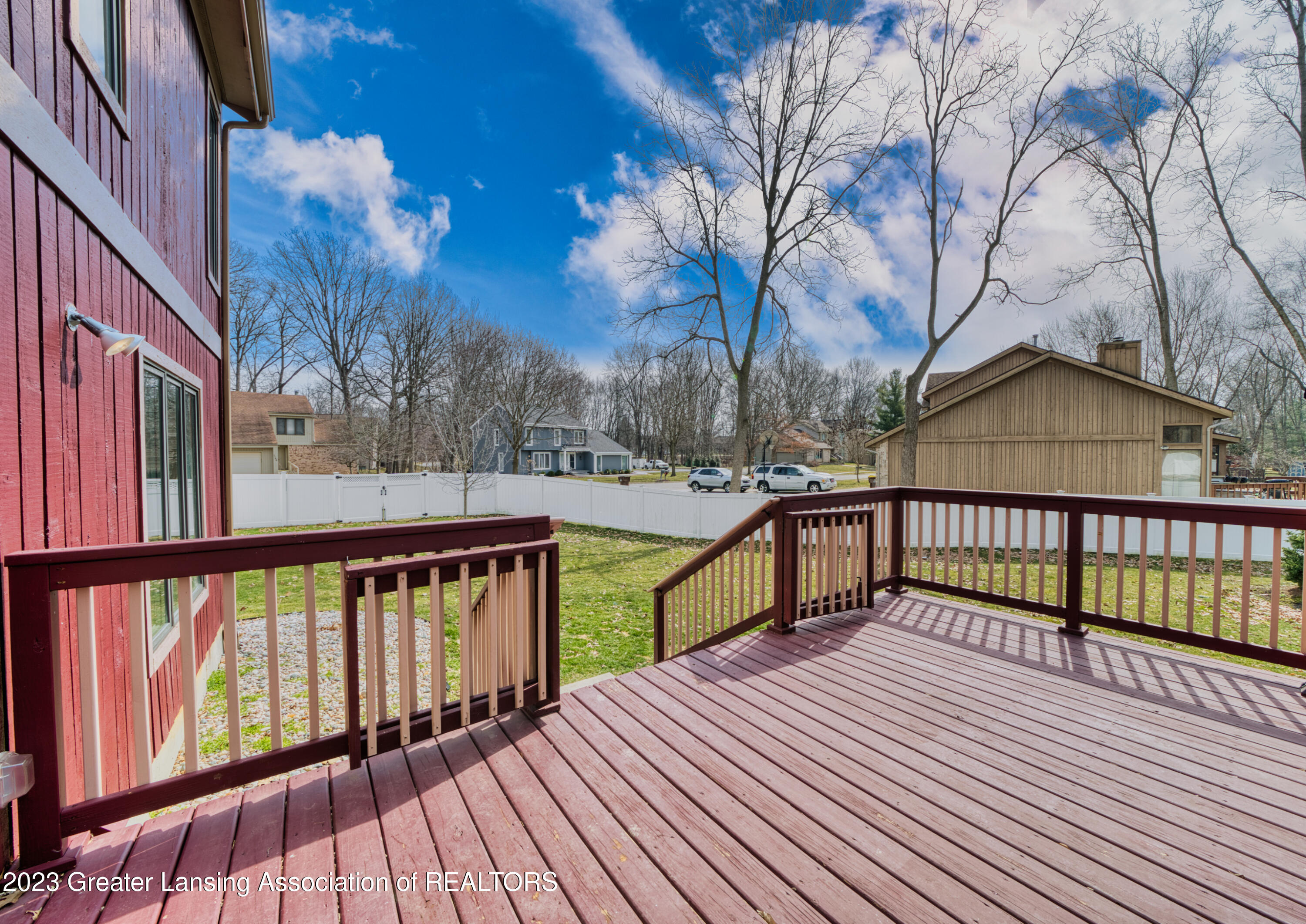 1175 Buckingham Road Haslett, MI 48840 - Photo 56 of 58 Back Deck